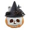 Bethany Lowe 14.5 Inch Spooktacular Gathering. Halloween Figurine , Portable Halloween Decor Ghost Crow Pumpkin